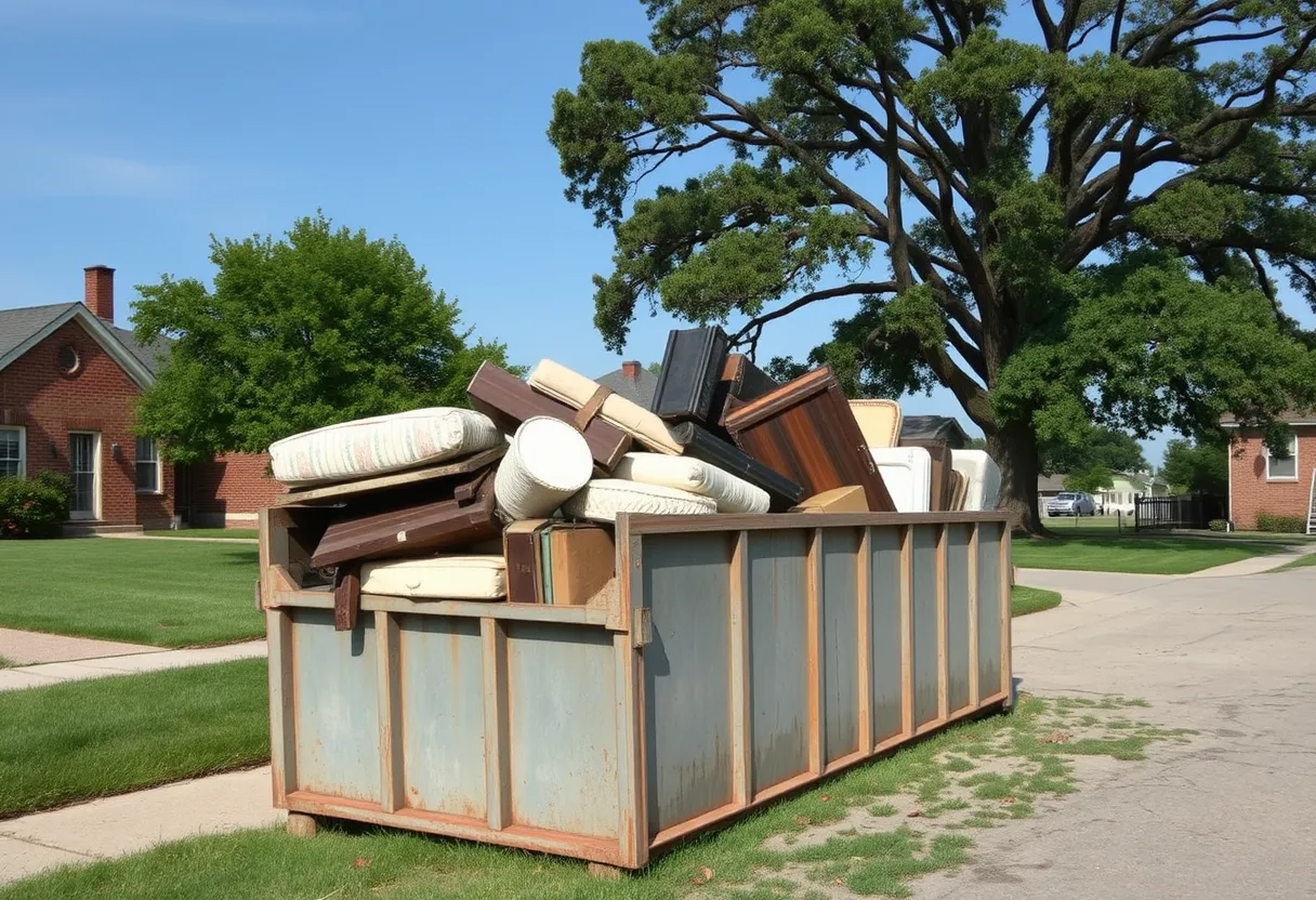 Household Junk & Cleanout Dumpsters in Davenport, IA